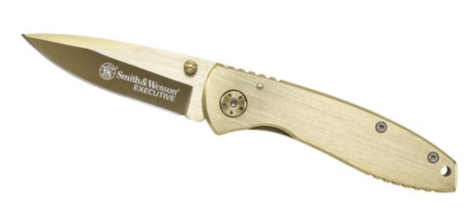 Smith & Wesson Executive Gold Knife