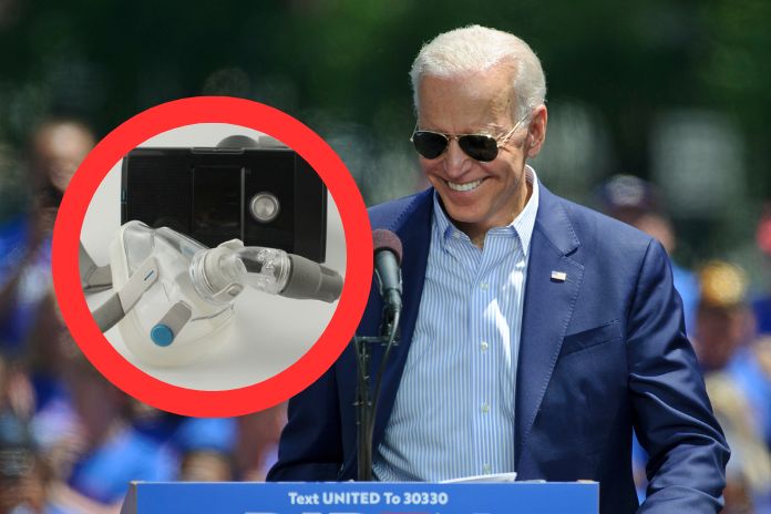 Joe Biden Dependent on Life-Sustaining Respiratory Aid