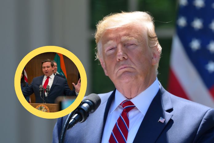 Trump Warns DeSantis Saying 'Come Home to Florida and Do Your Job'