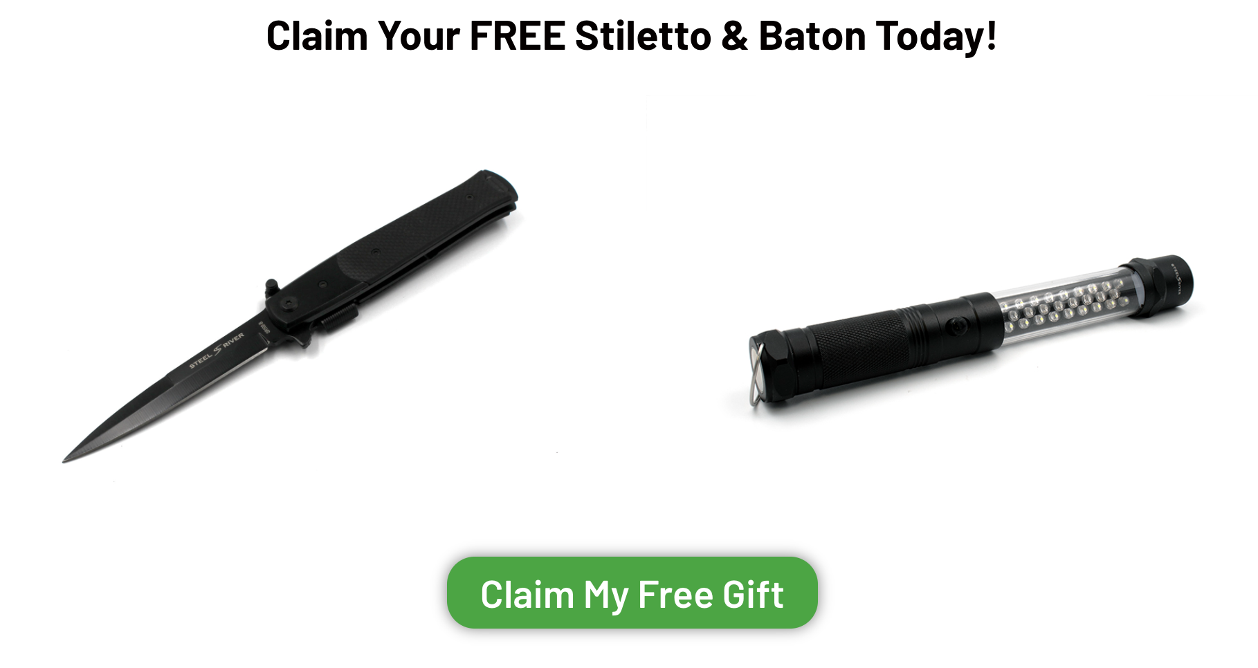 Midnight Stiletto & Flashlight F+S