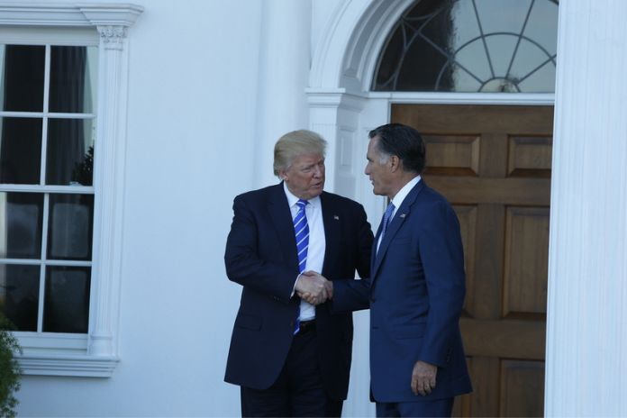 RINO Mitt Romney Urges GOP Donors to Oust Low-Pollers to Beat Trump