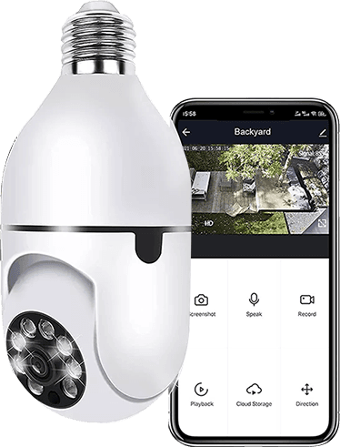 SmartGuard Wifi Video Bulb