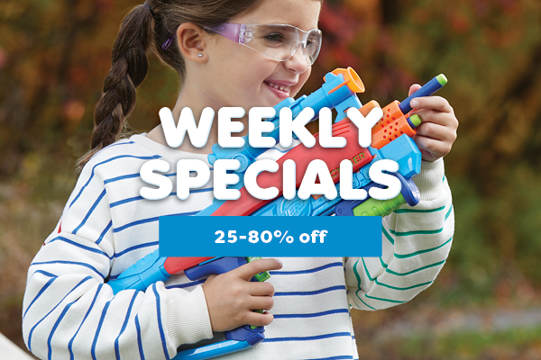 25-80% off Weekly Specials