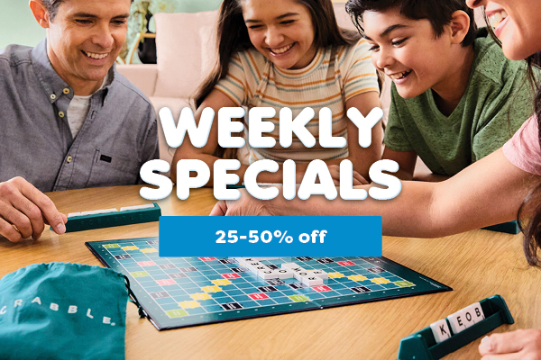 25-50% off Weekly Specials