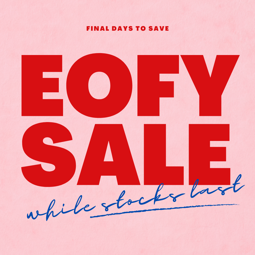 EOFY SALE - Last Chance - Further 50% Off Sale