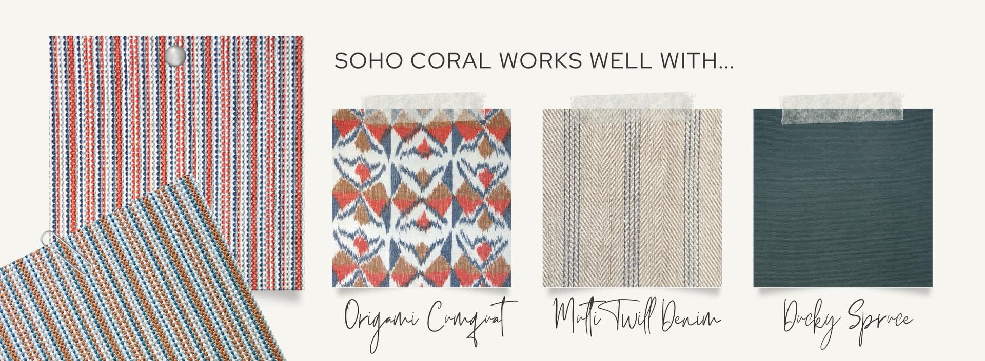 Soho Coral Works Well With