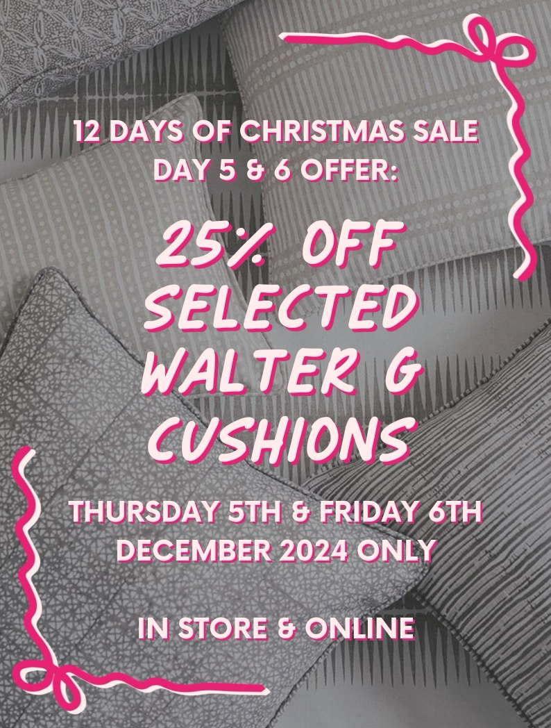 25% Off Selected Walter G Cushions