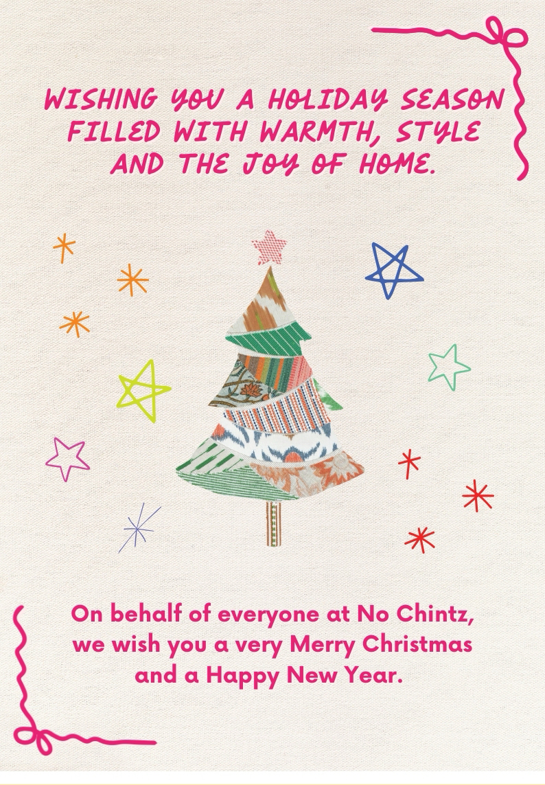 Merry Christmas from No Chintz