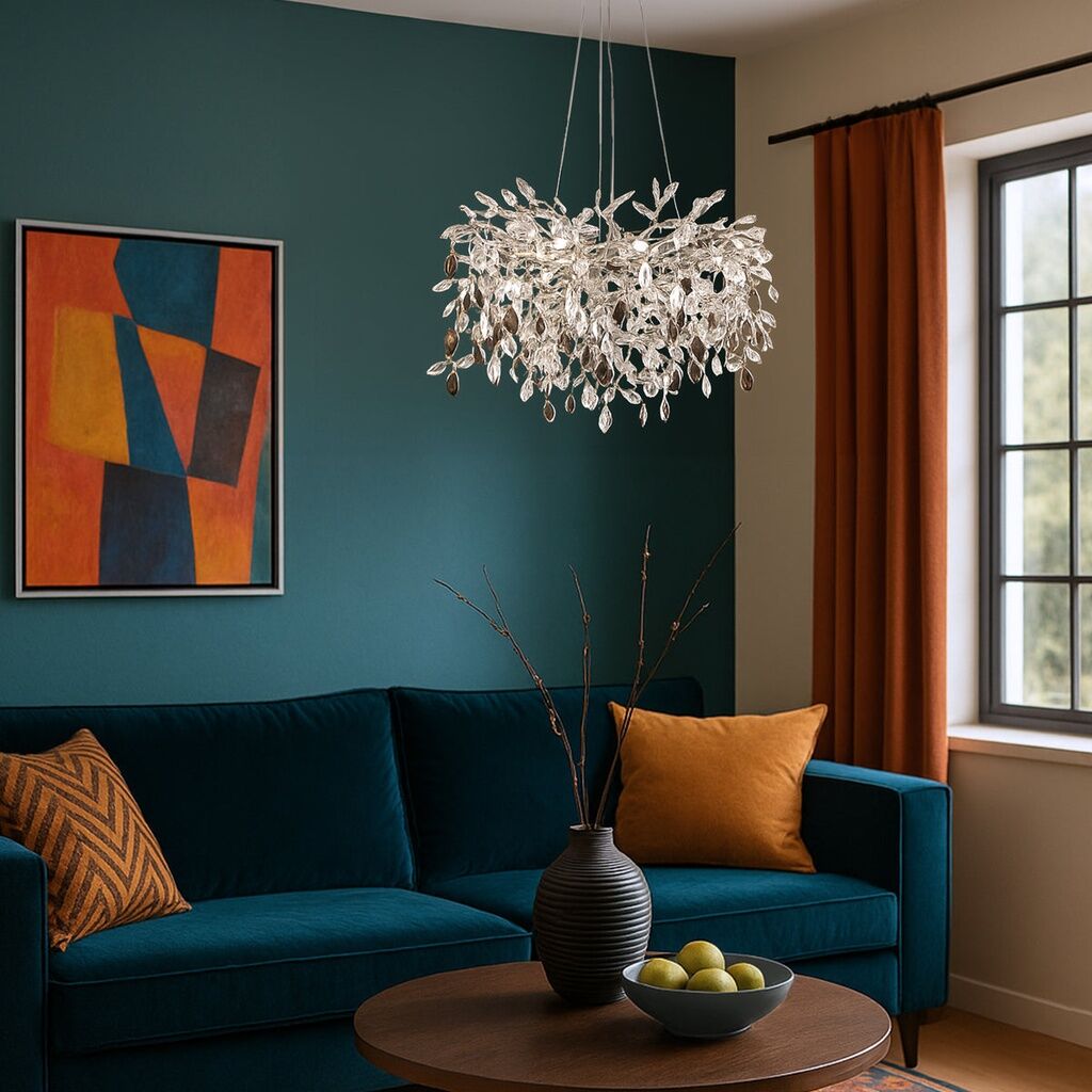 Telbix Molena 6 Light Pendant Chrome