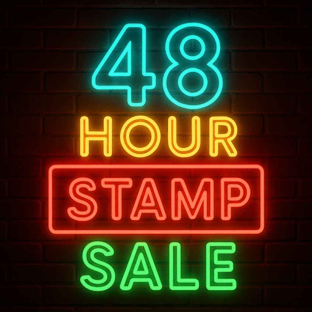 48 hour stamp sale 48 hour stamp sale