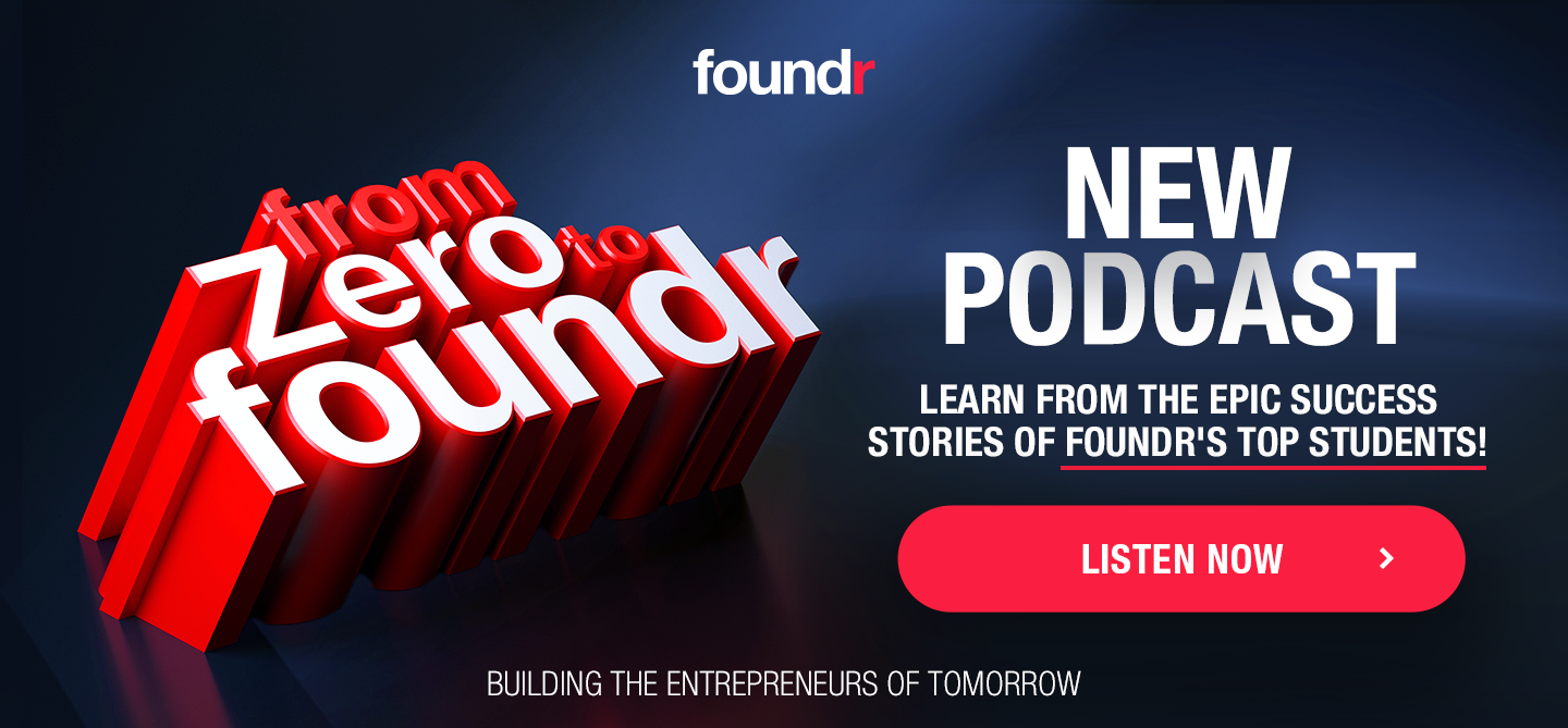 From Zero to Foundr Podcas‪t‬