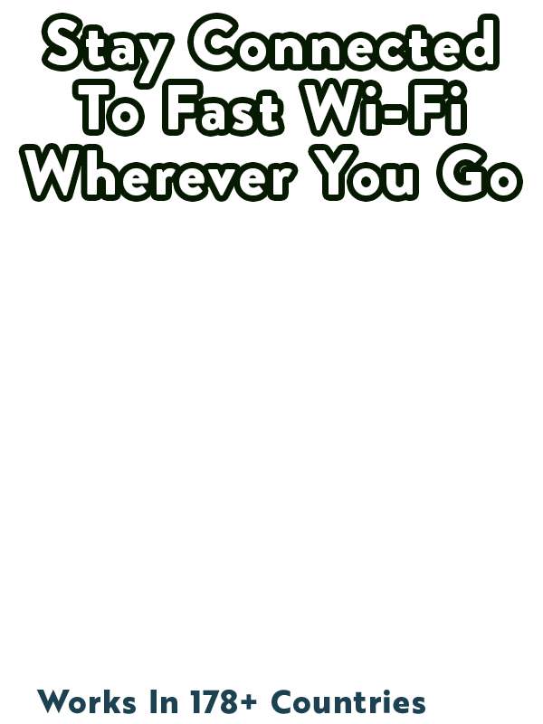 Connect To Wi-Fi (Nearly) Anywhere