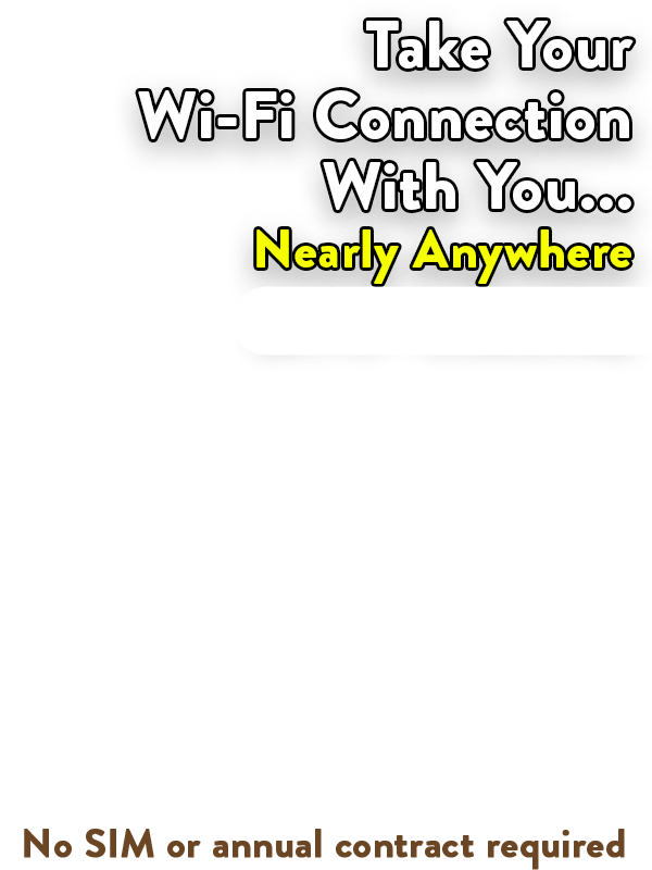 Connect To Wi-Fi (Nearly) Anywhere