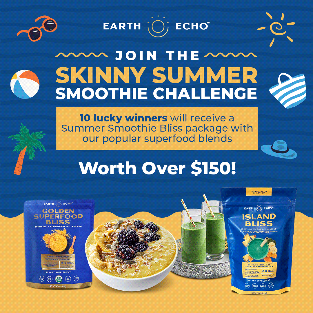 Summer Smoothie Challenge (10 winners!) Earth Echo Foods