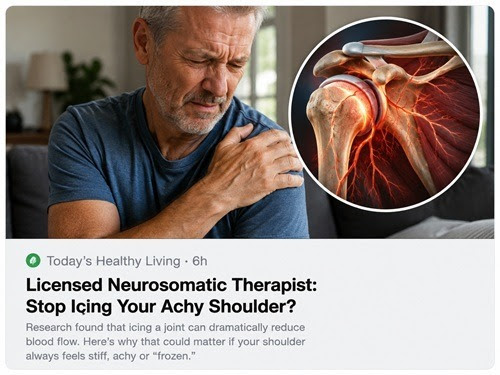 Stop icing your achy shoulder?