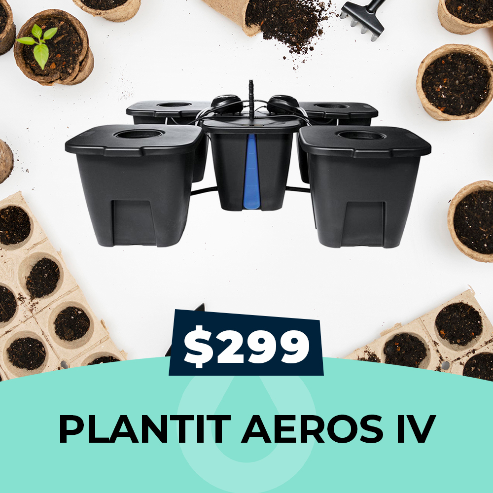 PlantIt Aeros IV DWC System - $299, Hydro Experts