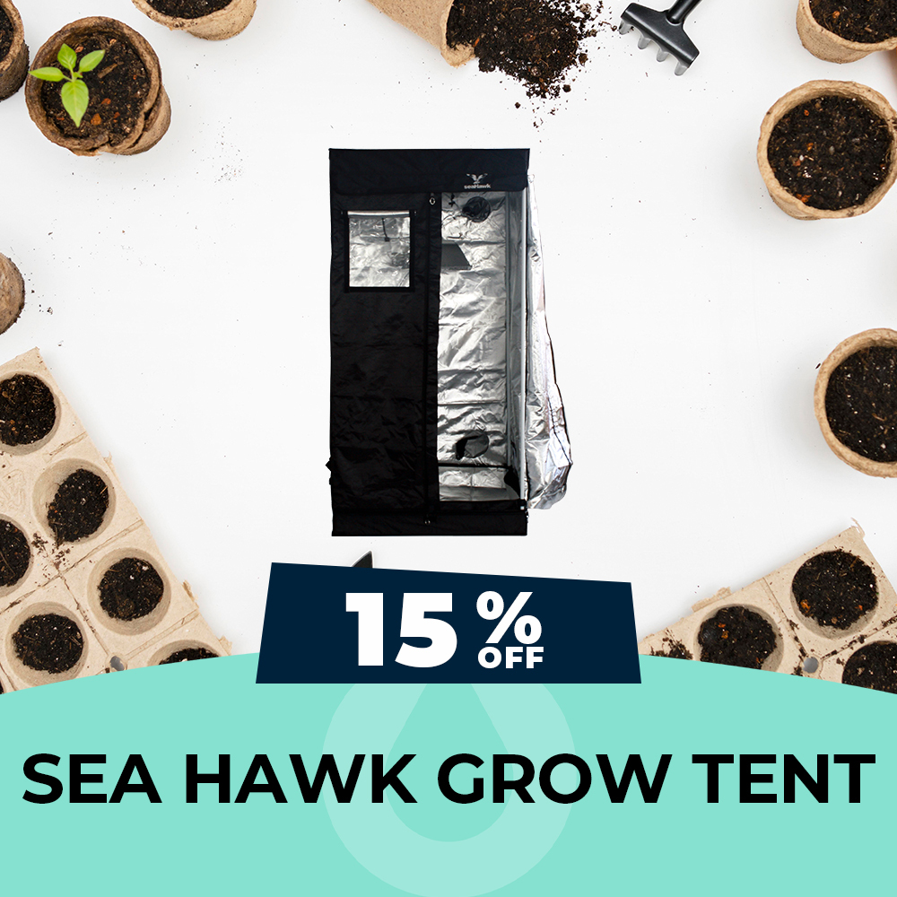 Sea Hawk Grow Tent - 15% OFF, Hydro Experts