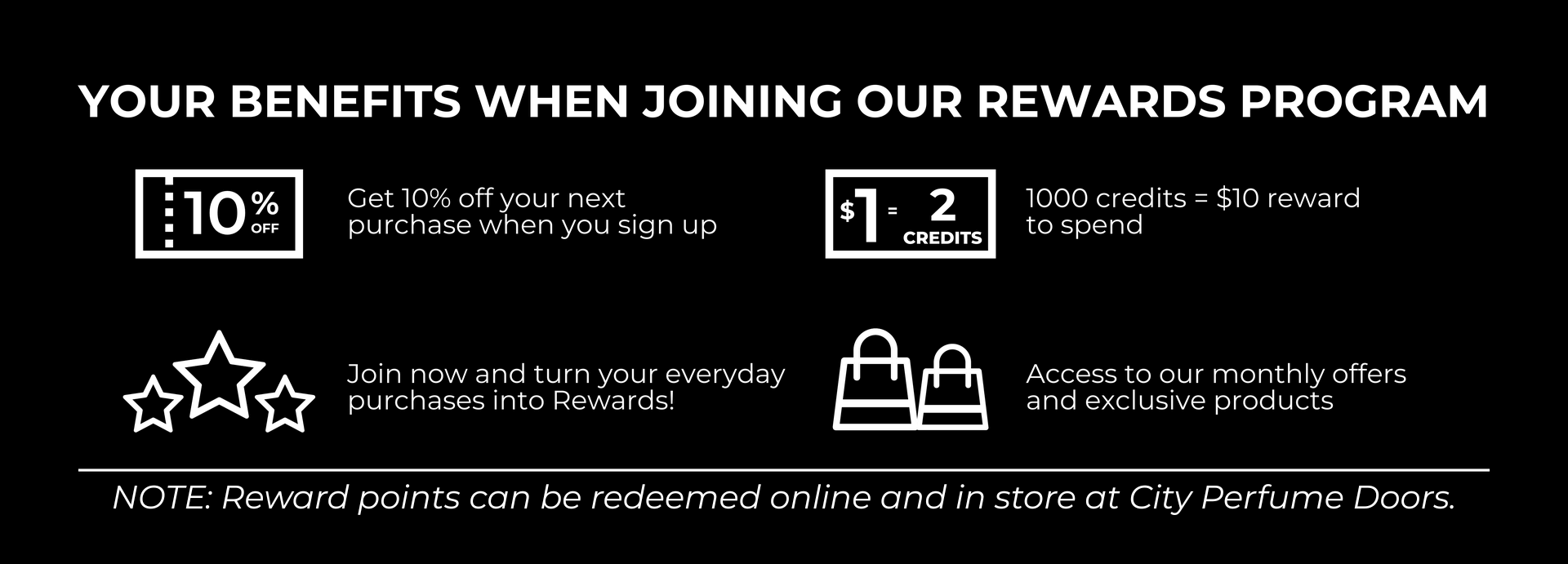 City Perfume Rewards