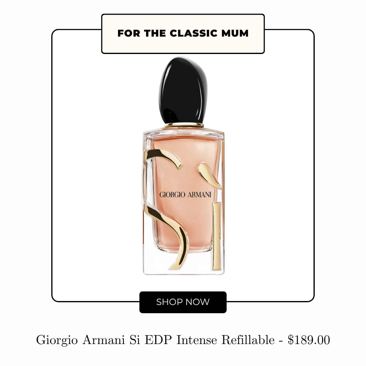 Giorgio Armani Si EDP Intense Refillable