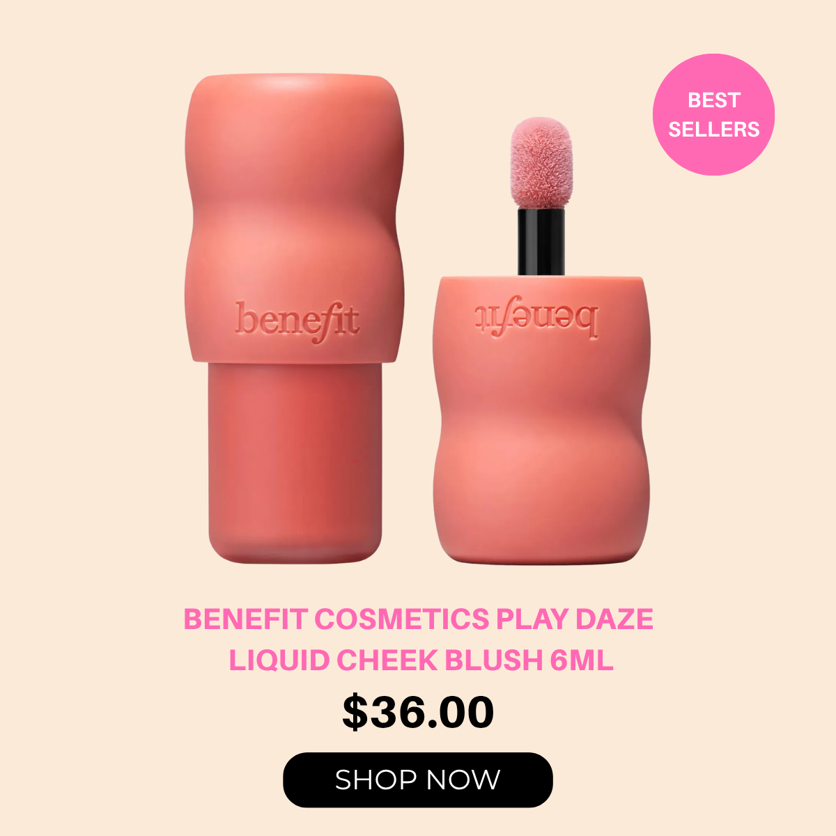 Benefit Cosmetics Play Daze Liquid Cheek Blush 6ml