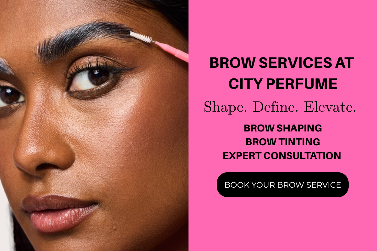 Brow services at City Perfume - Book your brow service now