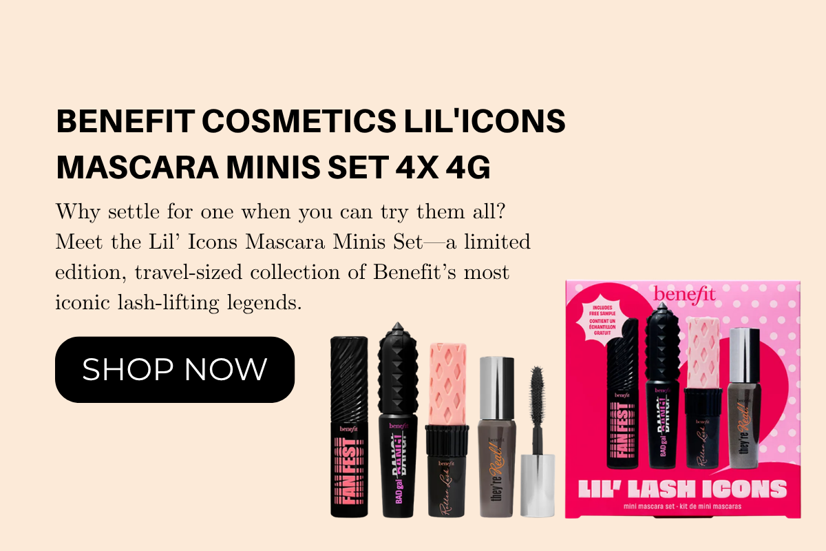 Benefit Cosmetics Lil'Icons Mascara Minis Set 4x 4g