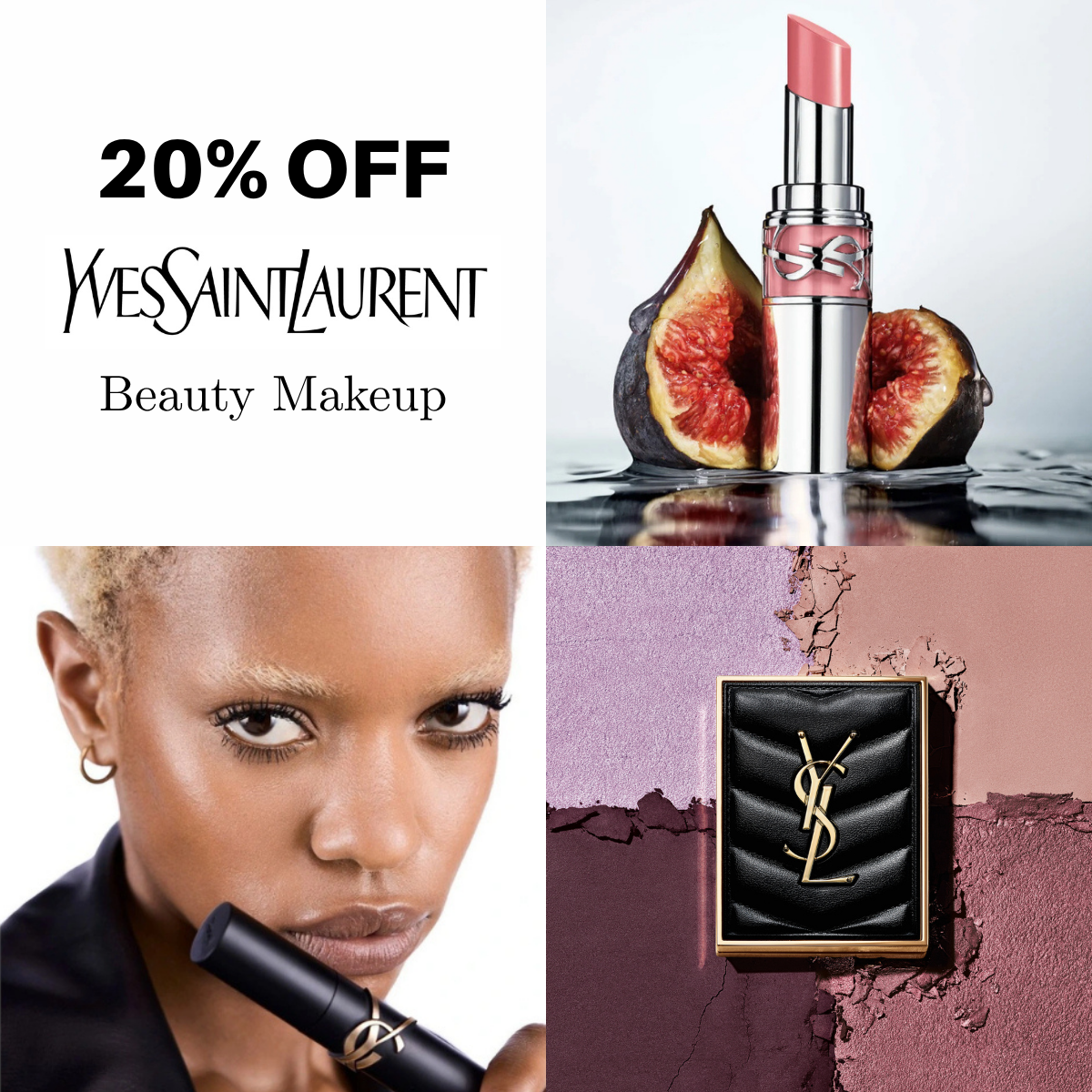 20% off YSL beauty makeup - Shop now at City Perfume