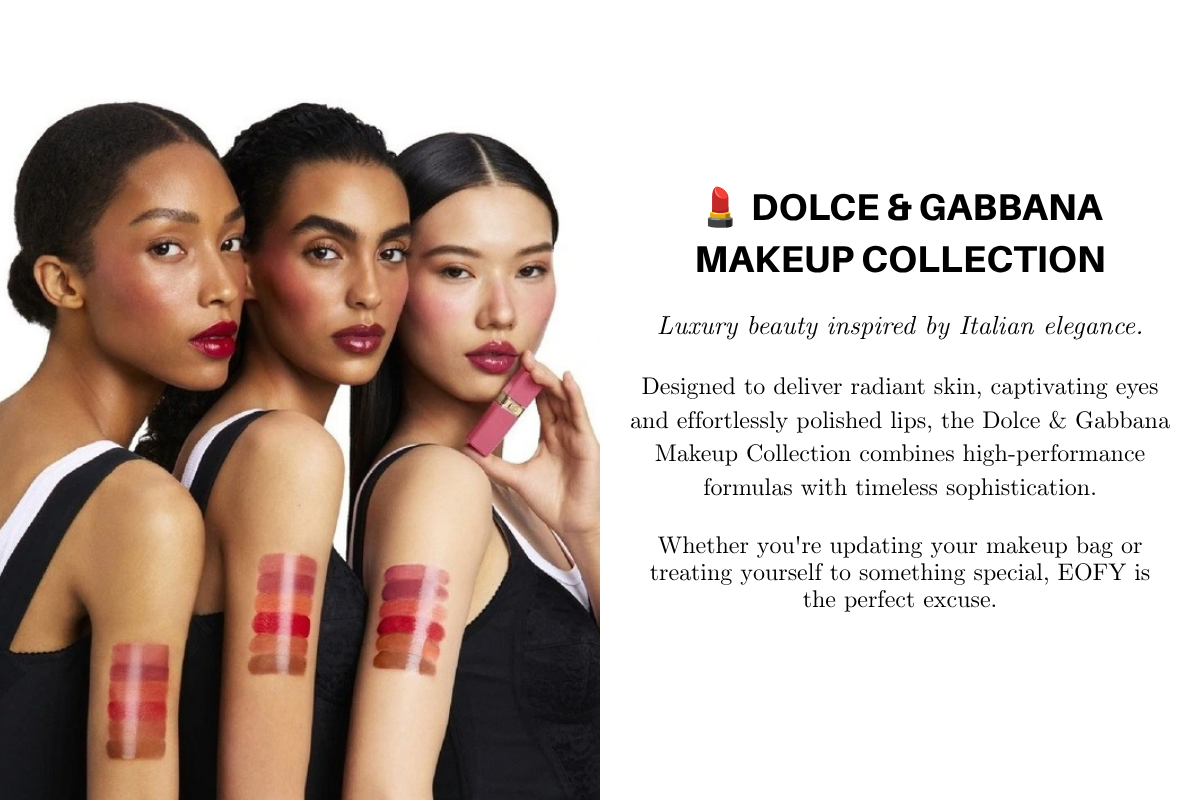 Dolce and Gabbana Makeup Collection | Shop Now | City Perfume