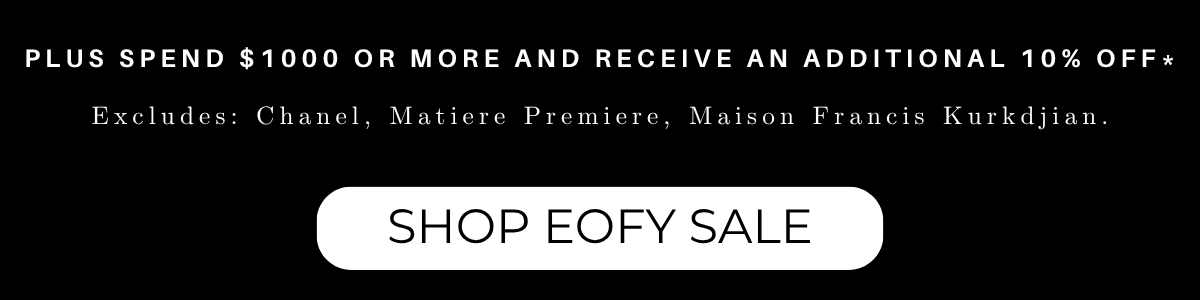Plus spend $1000 or more and receive and additional 10% off* | Excludes: Chanel, Matiere Premiere, Maison Francis Kurkdjian | City Perfume | Shop now