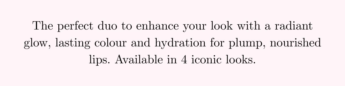 The perfect duo to enhance your look | City Perfume | Shop Now