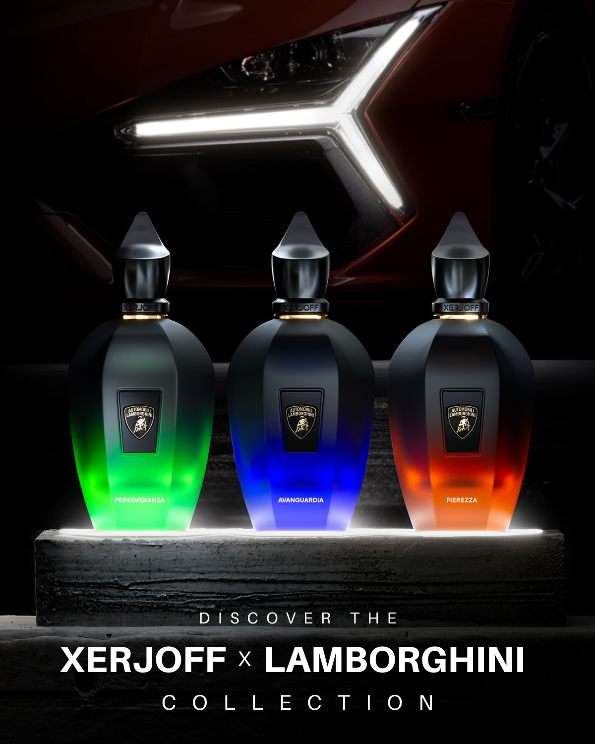 Discover Xerjoff x Lamborghini Collection | City Perfume | Shop Now