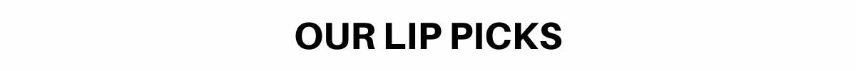 Our lips picks | City Perfume | Shop Now