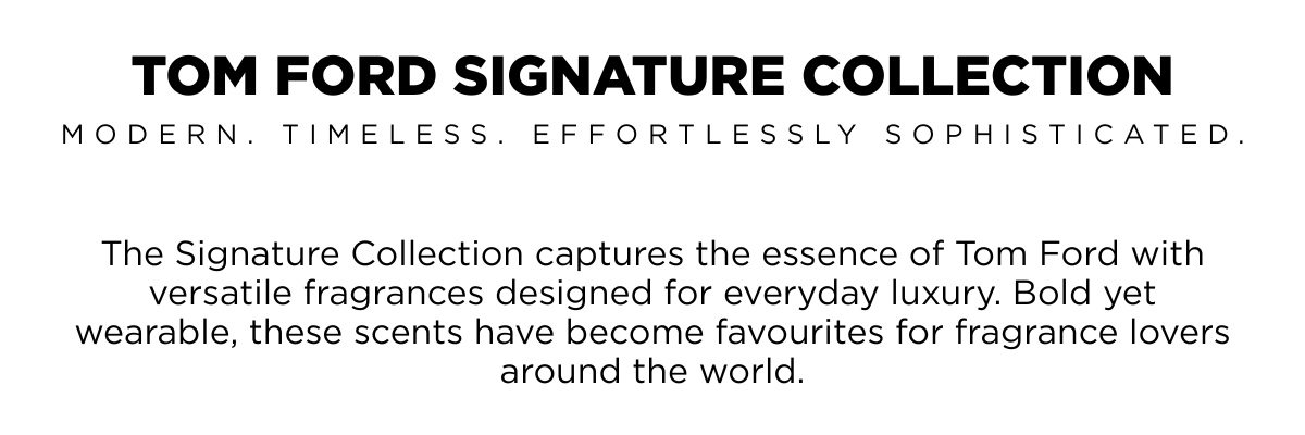 Signature collection | City Perfume | Shop Now