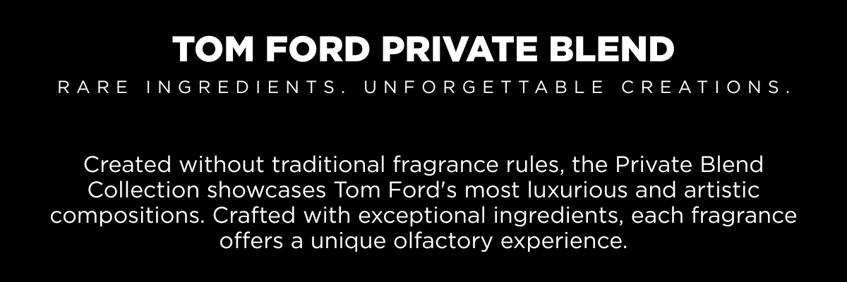 Private Blend collection | City Perfume | Shop Now