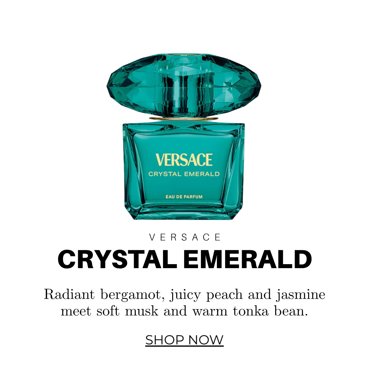 Versace Crystal Emerald EDP 90ml | City Perfume | Shop Now