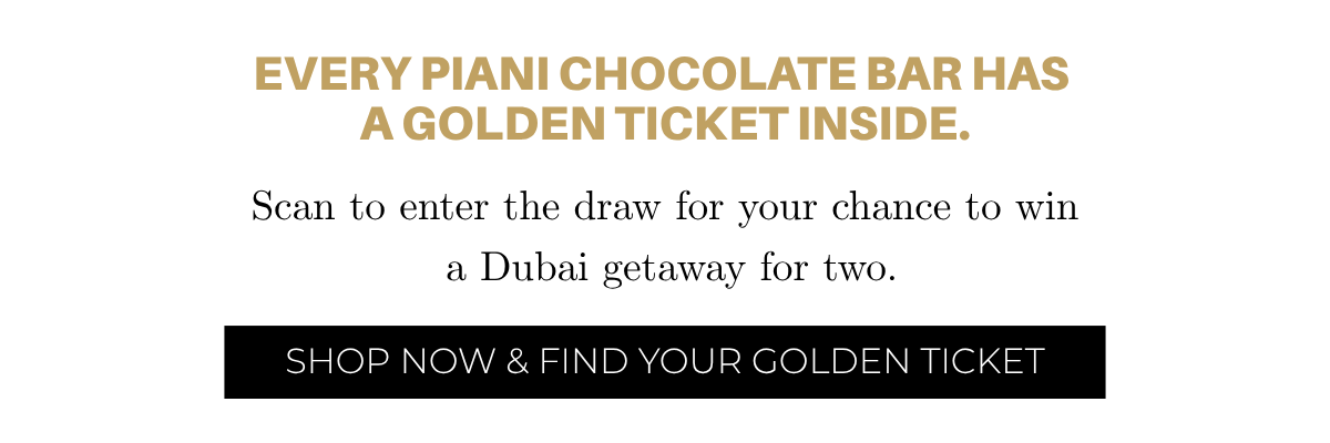 Piani Chocolate Australia | Win a trip for two | Buy Now