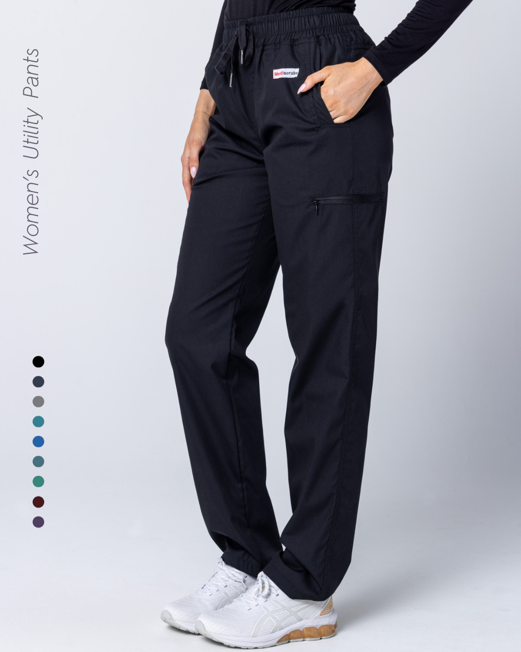 Womens Utility Scrub Pants