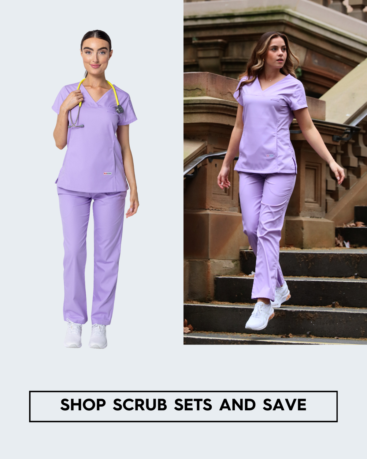 WOMEN'S CLASSIC SCRUB SET