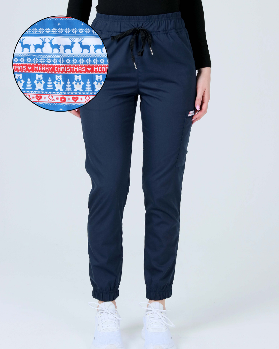 WOMEN'S NAVY PANTS