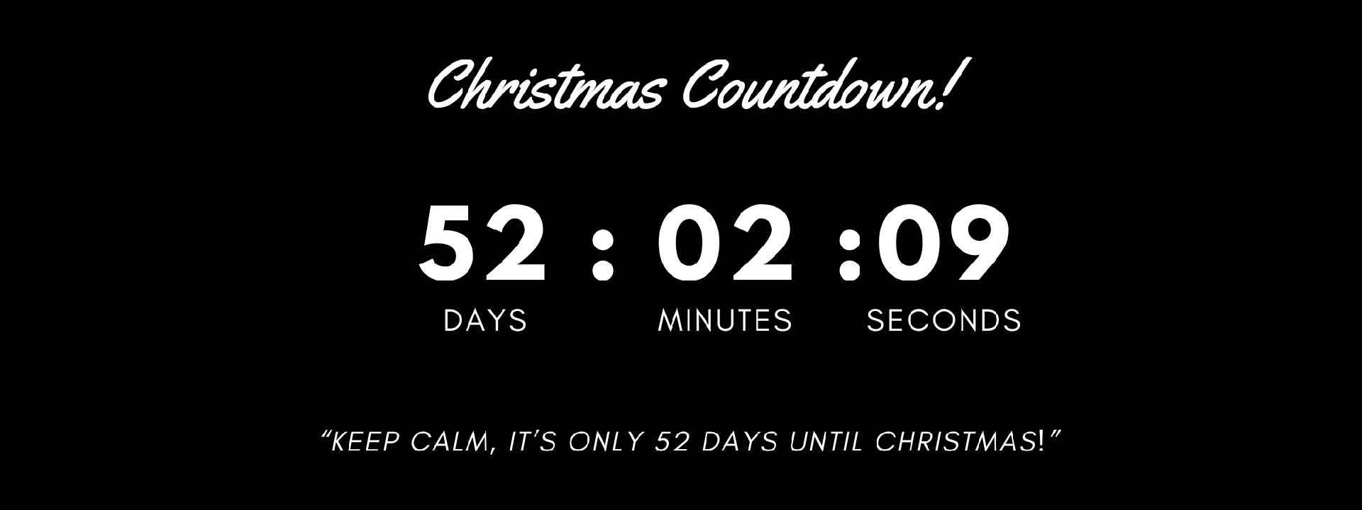 Christmas Countdown