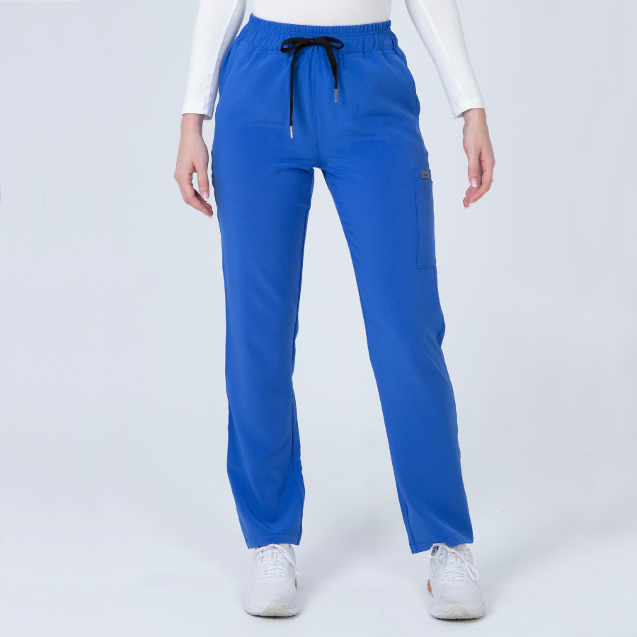 Electric Blue Regular Pants