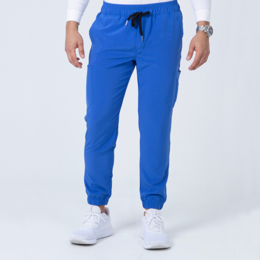 Electric blue Mens joggers