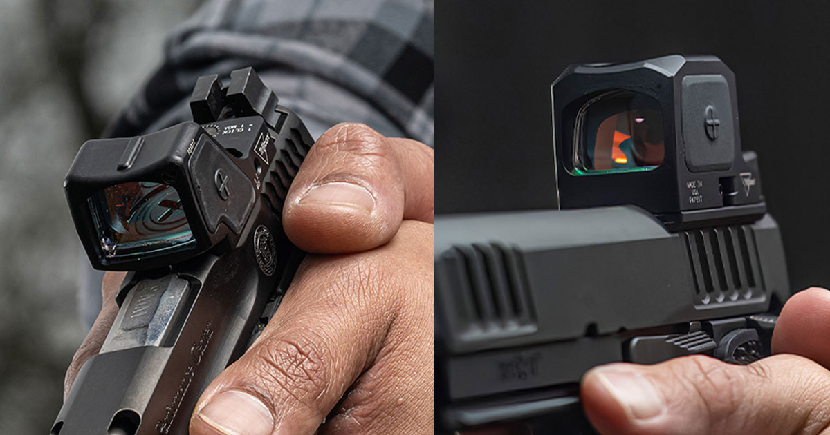 Trijicon Launches Two Red Dot Optics: RCR Ruggedized Closed Reflex and RMR HD