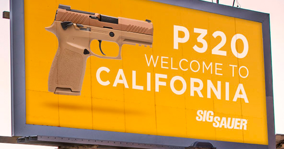 SIG SAUER P320 Now Available in California