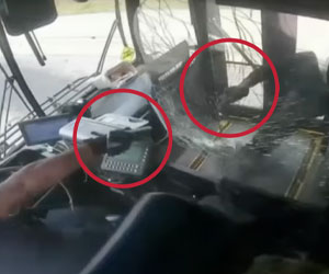 [Watch] Armed Charlotte Bus Driver in Shootout with Passenger