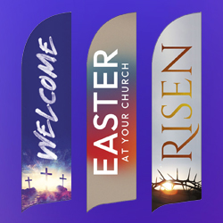 Save 10 - 20% off banners, signs and welcoming tools with code EFI24