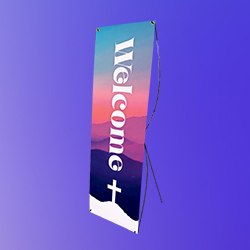 Save 10 - 20% off banners, signs and welcoming tools with code EFI24