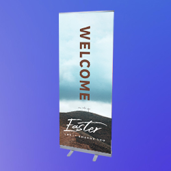 Save 10 - 20% off banners, signs and welcoming tools with code EFI24