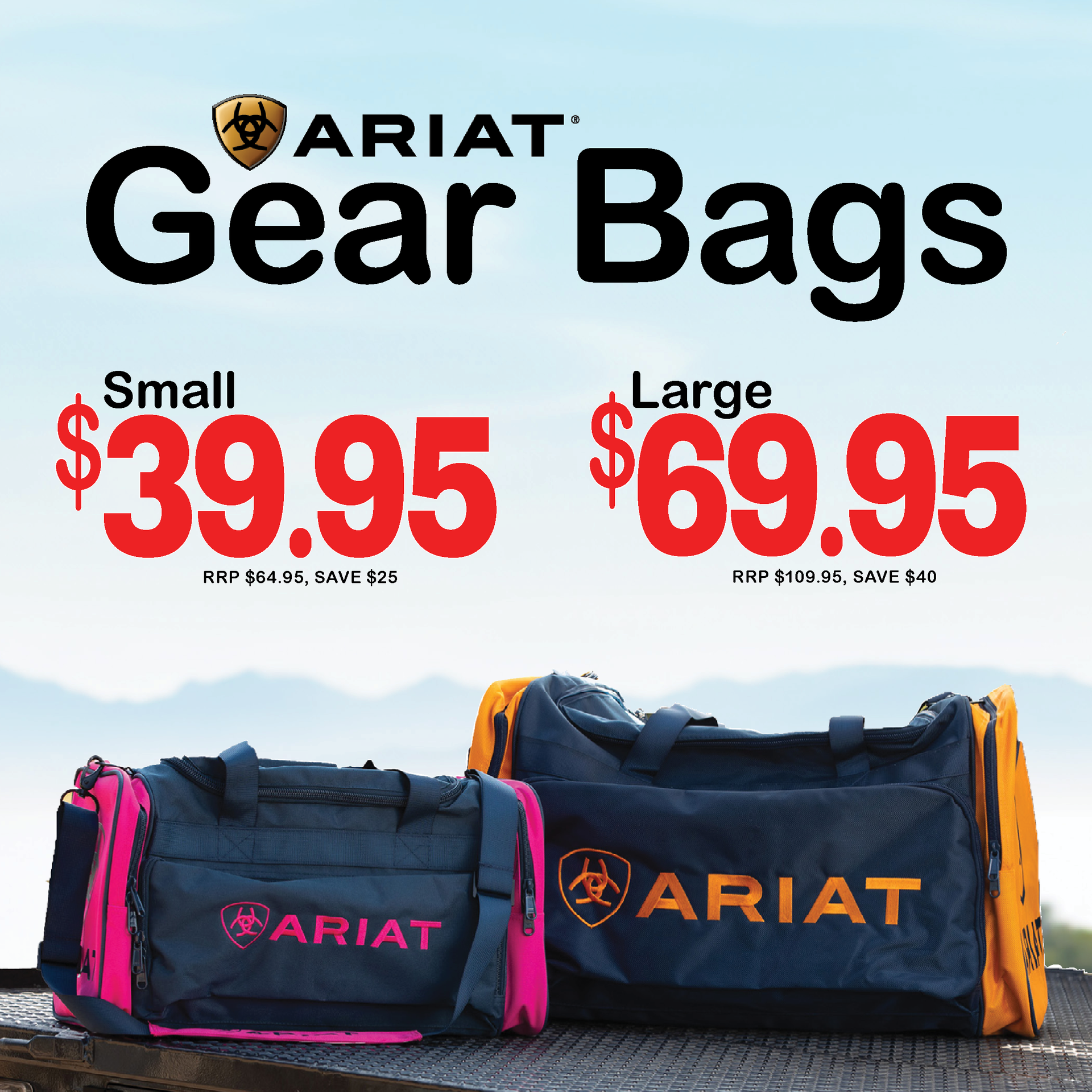 Ariat overnight bag sale