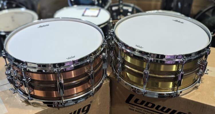 Ludwig Striped Phonic Snares